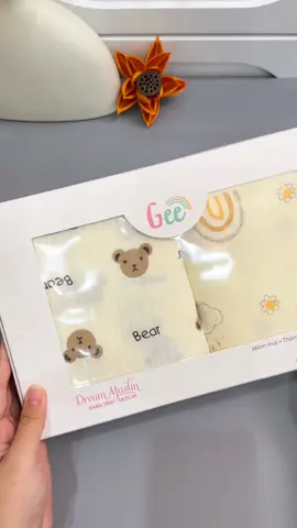 Khăn mềm ko xù lông khi giặt oki lắm nha các bà #khantamchobe #mevabe #xuhuong 