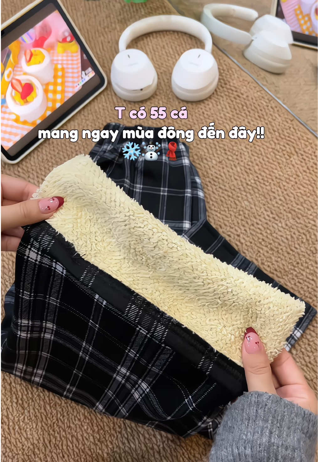 Mang ngay cái mùa đông đến đây #quansuongongrongnu #quansuonglotlong #quanmuadong #thoitrangnu #unboxcungna 