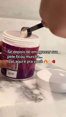 Cuidar da pele é mais do que creme. É devolver estrutura de dentro pra fora. E foi isso que fez diferença pra mim. ✨🔥 #fy #foryou #flacidez #fyp #GlowUp 