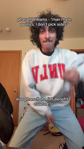 They raised 60 MILLION DOLLARS AT THAT EVENT. PHARRELL WHYYYYY #pharrellwilliams #freepalestine 