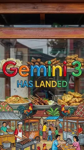 Lebih cerdas. Lebih cepat. Lebih hebat. Selamat datang Gemini 3! 🚀 Model AI baru yang siap jadi partner kamu buat wujudin ide apa pun menjadi nyata 🌟 Pada mau cobain buat apa nih? #Gemini #ai #artificalintelligence