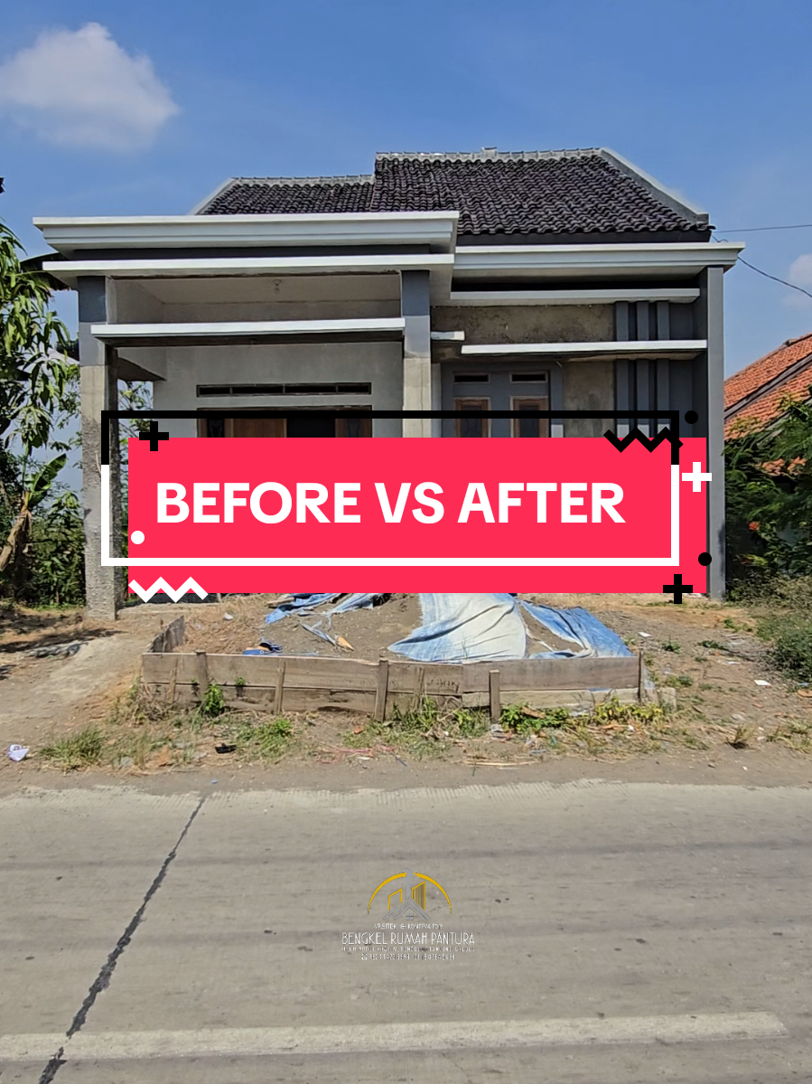 Kondisi Rumah Setelah Renovasi #beforeafter #renovasi #renovasirumah #rumahimpian #rumahidaman 