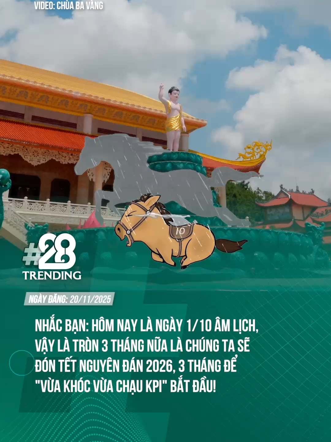 NHẮC BẠN NAY LÀ 1/10 ÂM LỊCH #theanh28 #tiktoknew #tiktokgiaitri #theanh28trending