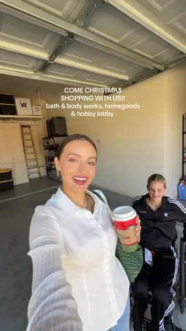 Nothing makes me happier than Christmas shopping! #shoppinghaul #christmasshopping #hobbylobby #homegoods #bathandbodyworks 