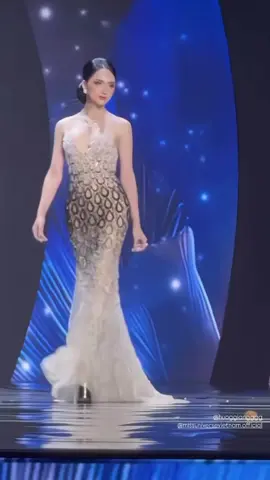 HƯƠNG GIANG SANG TRỌNG, LỘNG LẪY TRONG EVENING GOWN BÁN KẾT MISS UNIVERSE ⁉️ #xuhuong #fyp #viral 