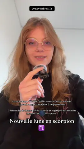 Nouvelle lune en scorpion les bestieees 🌚