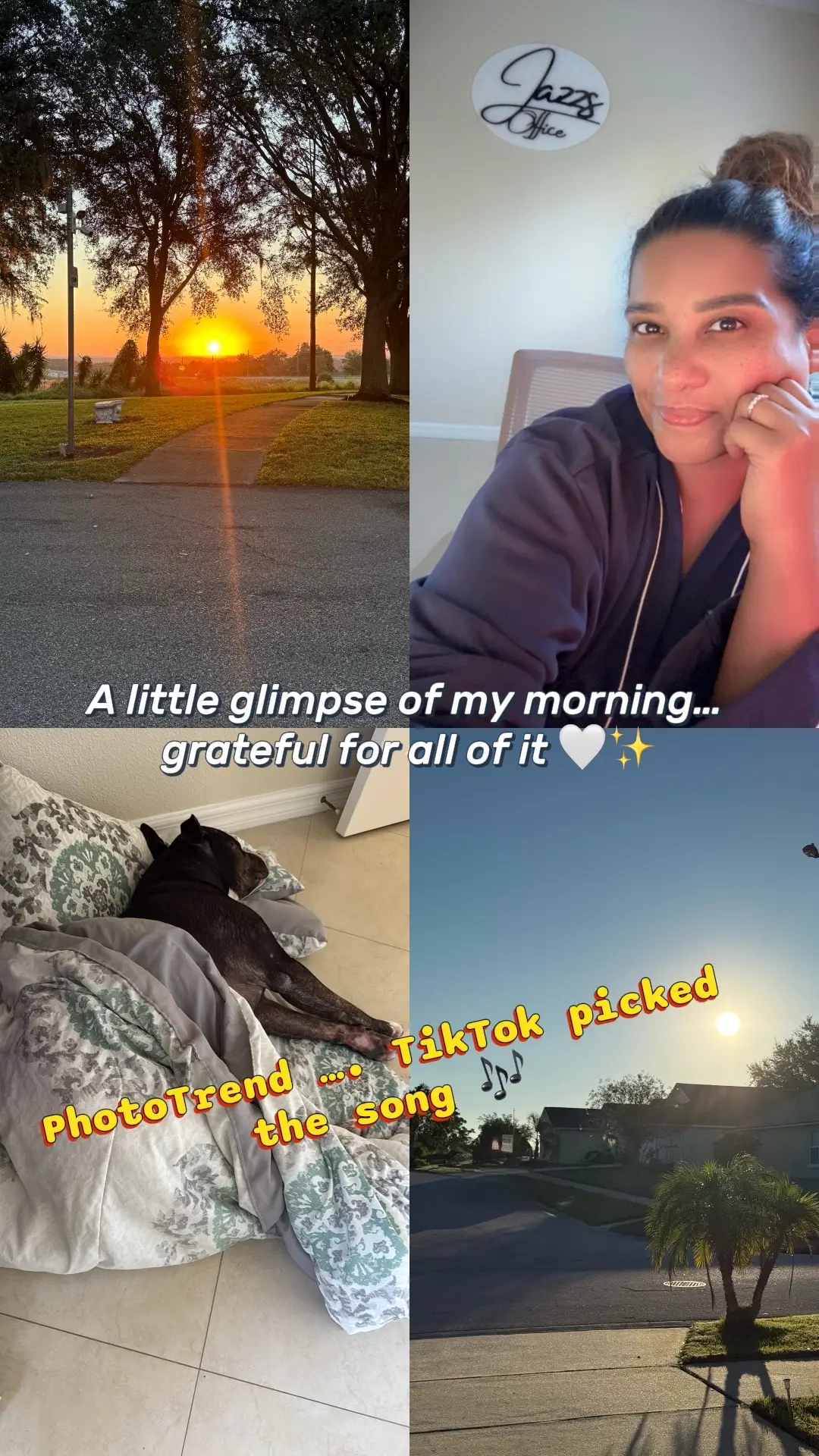 Have you tried it yet?? #gratefulheart #morning #phototrend #dogmom #pitbullsoftiktok 
