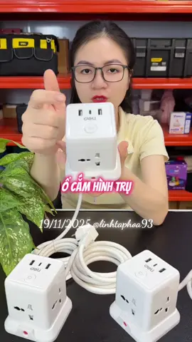 Ổ cắm điện đa năng, chống giật, chống quá tải luôn các Bác ơi #ocamdiendanang #ocamdiendeli #ocamdien #cuocduanhasangtao #chiendichnhasangtao 