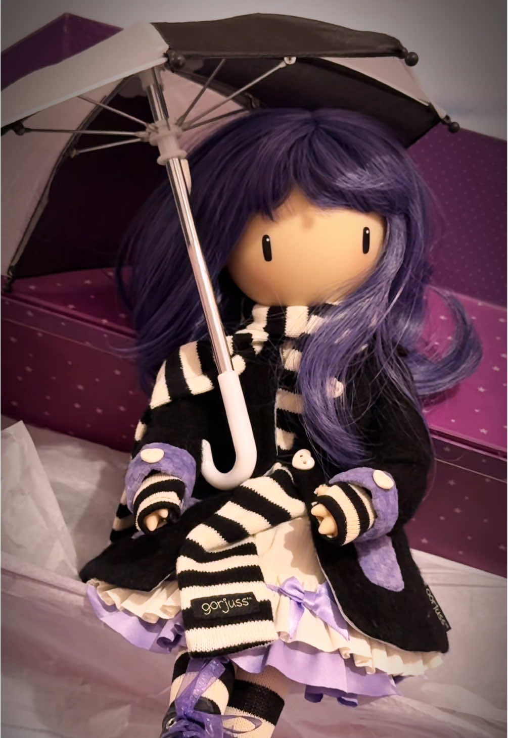 got these two absolute gems as a birthday gift ! @Santoro London #santorogorjuss #santorolondon #dolls #rubyredfashionfriends #fyp 