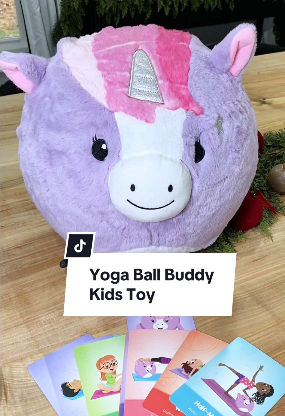 Watch them stretch, balance, & bend with this @hand2mind bubbleplush yoga ball toy! #kidstoys #giftsforkids #toys #kidsyoga #tiktokshopblackfriday 