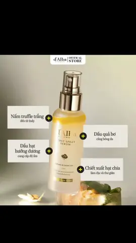 Serum dạng xịt khoáng căng bóng d'Alba White Truffle - 9 điểm rưỡi, ko có nhưng #dalba #dalbavietnam #dalbavn #xitkhoangdalba #xitkhoang
