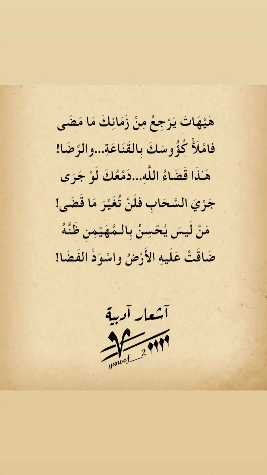 #أبيات_من_الشعر #أدب_عربي #تيك_توك 