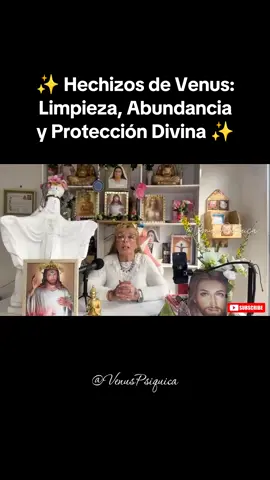 ✨ Hechizos de Venus: Limpieza, Abundancia y Protección Divina ✨ - ‎⁨@VenusPsíquica⁩   Redes Sociales: X - Instagram - YouTube - Facebook - Tik Tok  . . #parati #tendencia #viral #hacemeviraltiktok #2025      