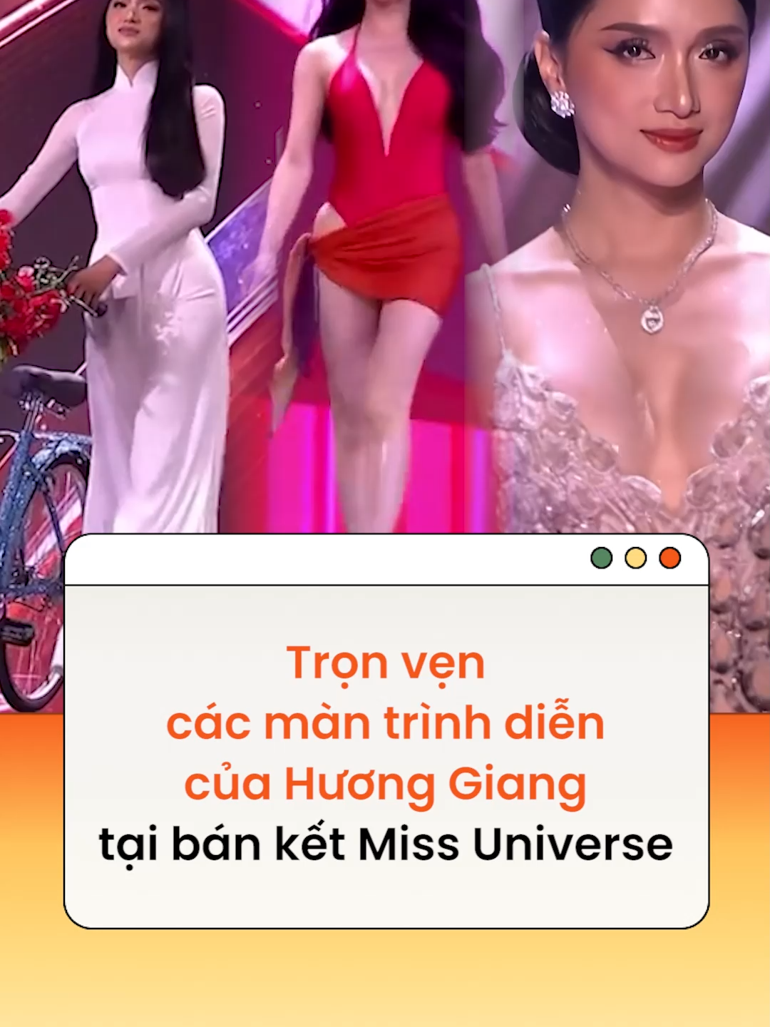 Mọi sự chú ý của fan sắc đẹp Việt đổ dồn vào đêm thi bán kết của Miss Universe 2025 tại Thái Lan để cổ vũ cho Hương Giang #tiktoknews #amm #tiktokgiaitri