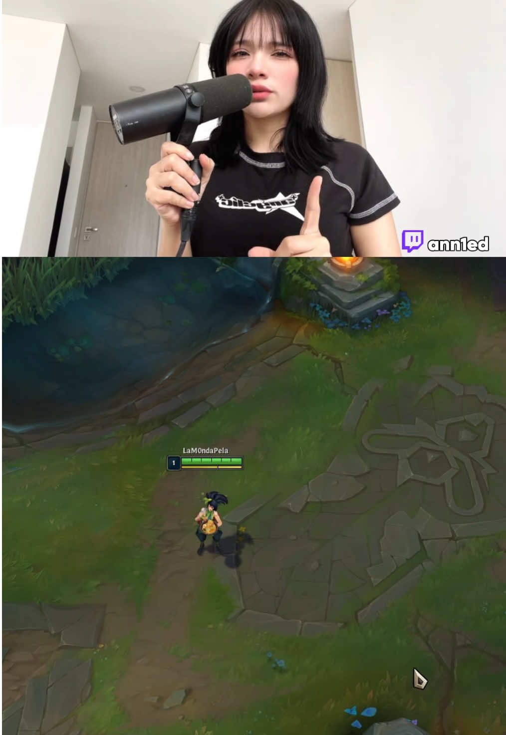 Guía de Akali en un minuto pero en francés #leagueoflegends #akali #annie #GamerGirl 