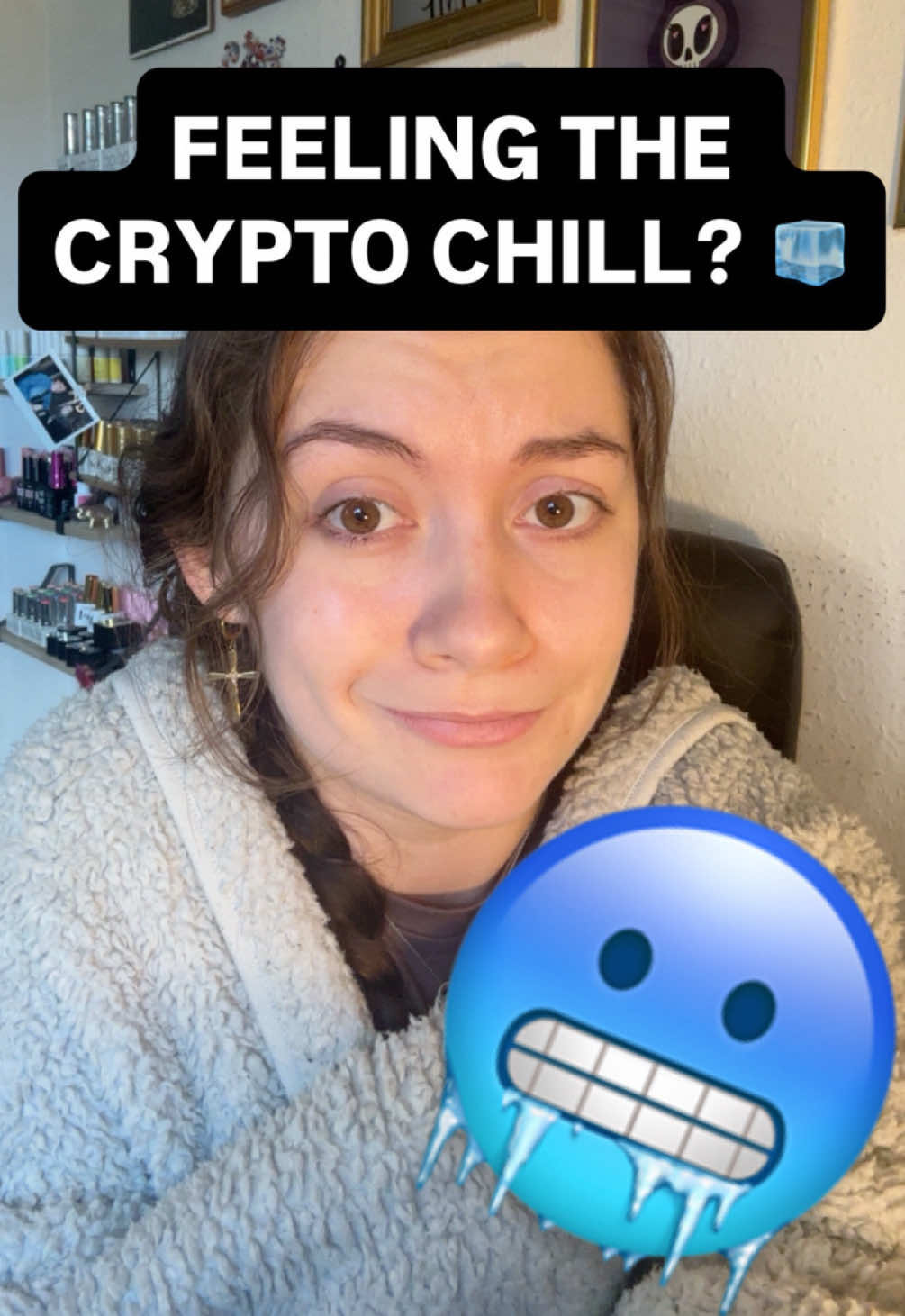 Feeling the crypto chill Not financial advice - this video is for educational & entertainment purposes only.  #cryptocurrency #cryptotrading #cryptonews #cryptotok #cryptobullrun 