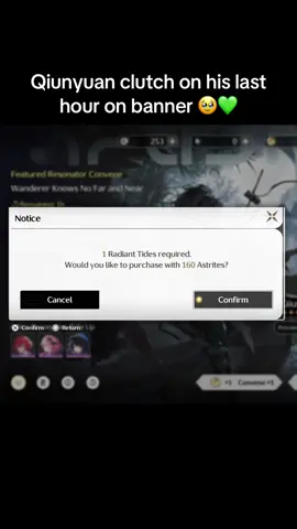 edit soon | 75 pity 50/50 🥹 #sorashikii #fyp #wutheringwaves #wuwa #qiuyuan 