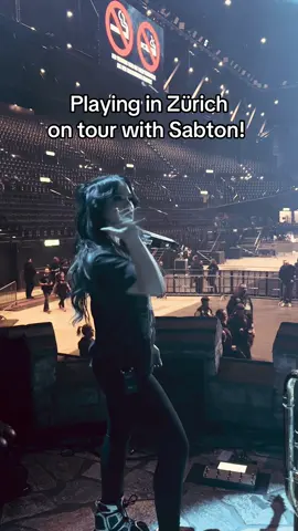 Playing with the Legendary Orchestra on tour with @Sabaton Official has been incredible! Come see us in Europe! #sabaton 