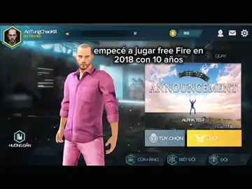 Y tu a qué edad empezaste a jugar y qué edad tienes? #instaplayer #freefire-2017-2026