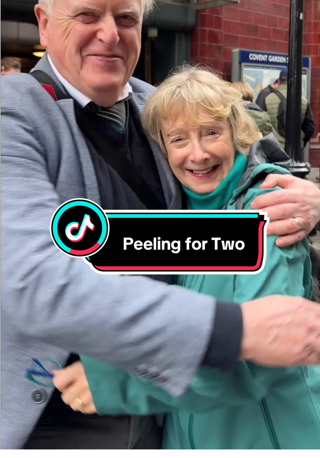 Peeling for Two #meetcute #Love #london #streetinterview #fyp 
