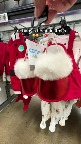 perfect for baby’s first Christmas 🥹🥹🥰🎄🎅🏽❤️look at these cuties from Walmart! #walmartfinds #walmartshopping #babysfirstchristmas #christmas #babytiktok 