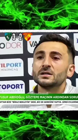 Kocaelispor'dan inanılmaz geri dönüş! 2023-2024 Trendyol 1. Lig'in 28. hafta mücadelesinde Kocaelispor ile Göztepe karşı karşıya geldi. Mücadele, 3-2'lik Kocaelispor galibiyeti ile tamamlandı.  Ev sahibi ekibin gollerini Candeias (3) kaydederken, Göztepe'nin golleri Mamah ve Kubilay Kanatsızkuş'tan geldi.  Kocaelispor 83. dakikadan sonra döndü Mücadelenin 82 dakikasında Göztepe karşısında 2-0 geride olan Kocaelispor, 83, 90 ve 90+7. dakikalarda üç kez penaltı kazandı. Takımın yıldız futbolcusu Candeias, bu üç penaltıyı da gole çevirmeyi başardı.  #kocaelispor #göztepe #hodrimeydan #süperlig #gözgöz   ̇
