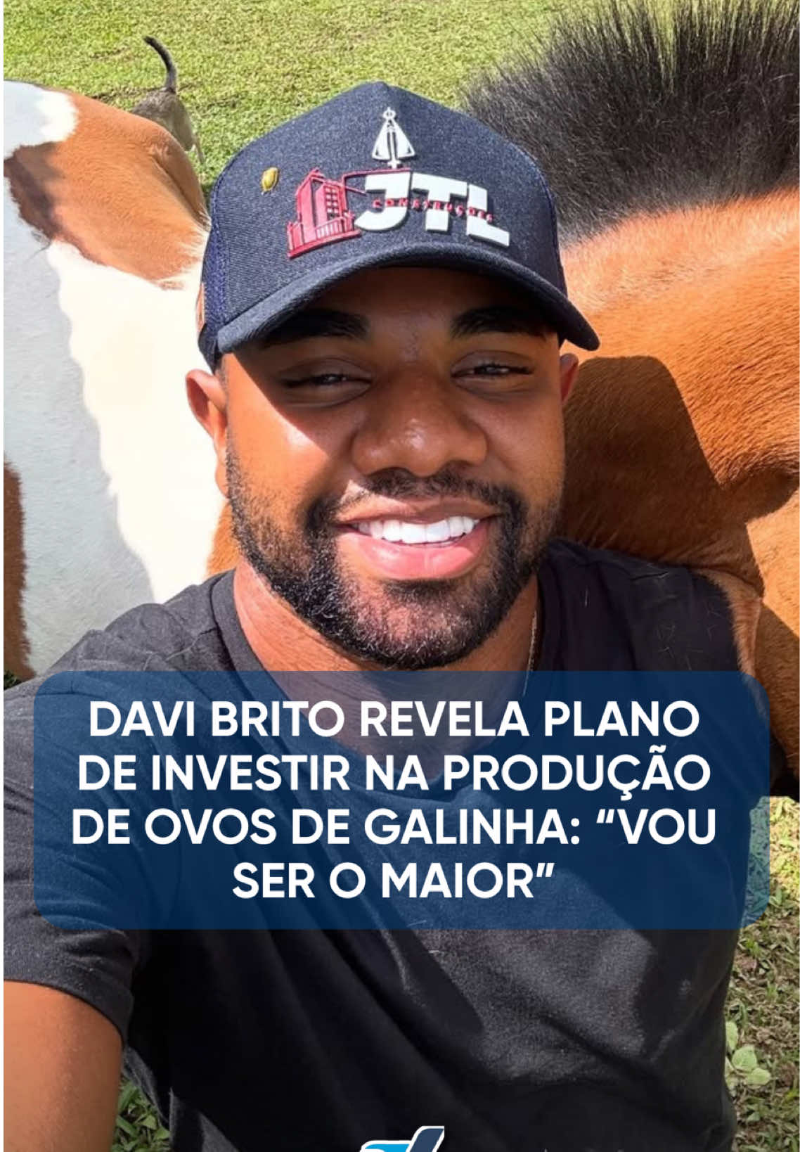 Davi Brito voltou a ser assunto nas redes sociais após divulgar que está prestes a iniciar um novo projeto profissional. Em vídeo publicado em suas redes sociais, o baiano revelou que pretende ingressar na produção de ovos de galinha, área que ele afirma estar explorando com dedicação. 🗞 Leia a matéria completa  🔗 varelanet.com.br 📸 @daviooficialll #varelanet #varela #noticia #r7 #davibrito   