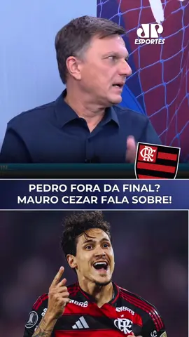 @maurocezar000 comenta sobre possibilidade de Pedro jogar a final da Libertadores após lesão na coxa. #Pedro #Flamengo  #Libertadores #BatePronto 