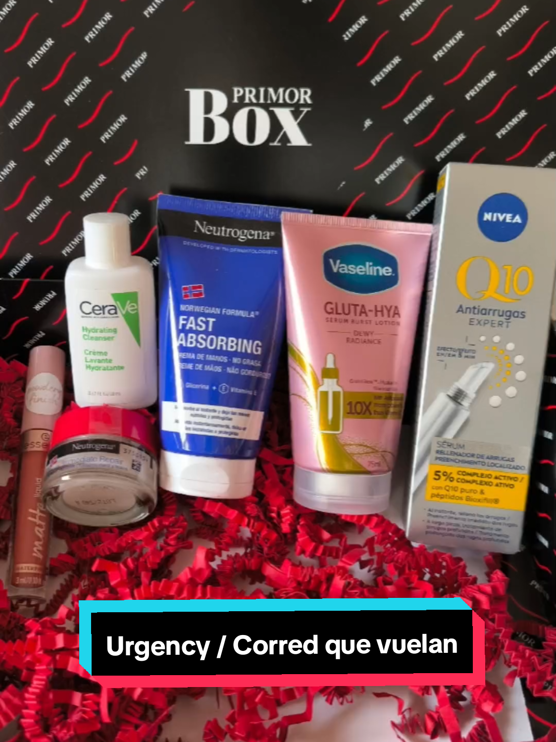 ¿Qué trae la caja de NOVIEMBRE? 📆✨ Regalo de @PRIMOR  #publi Si dudabas en pedir la Primor Box de Noviembre... aquí tienes la señal que esperabas. ✨👀 Este mes se han pasado el juego con las marcas: Neutrogena, Nivea, CeraVe, Vaseline... ¡Todo tallas súper prácticas! La crema de manos Fast Absorbing de Neutrogena ya amortiza casi toda la caja. 💸 Etiqueta a esa amiga que necesita ver esto 👇👯‍♀️ #Primor #BeautyBox #Noviembre  #MaquillajeLowCos @NIVEA @Neutrogena 🧴 @cerave @Vaseline  @essence.cosmetics 