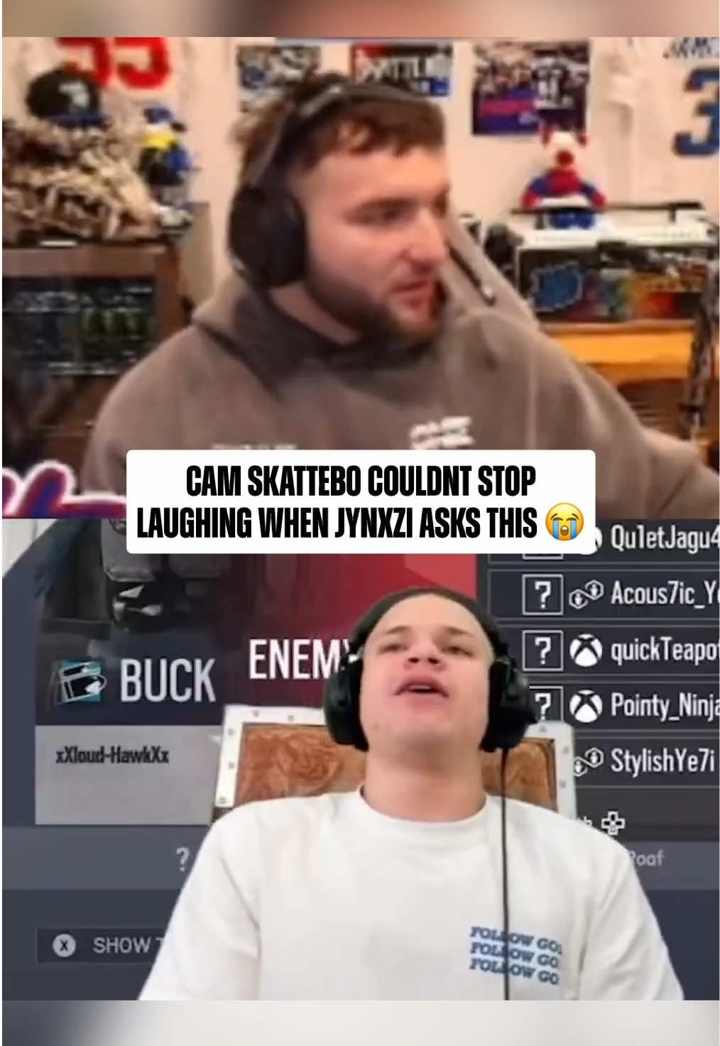 #camskattebo couldn't believe it 😂 #nfl #newyorkgiants #jynxzi