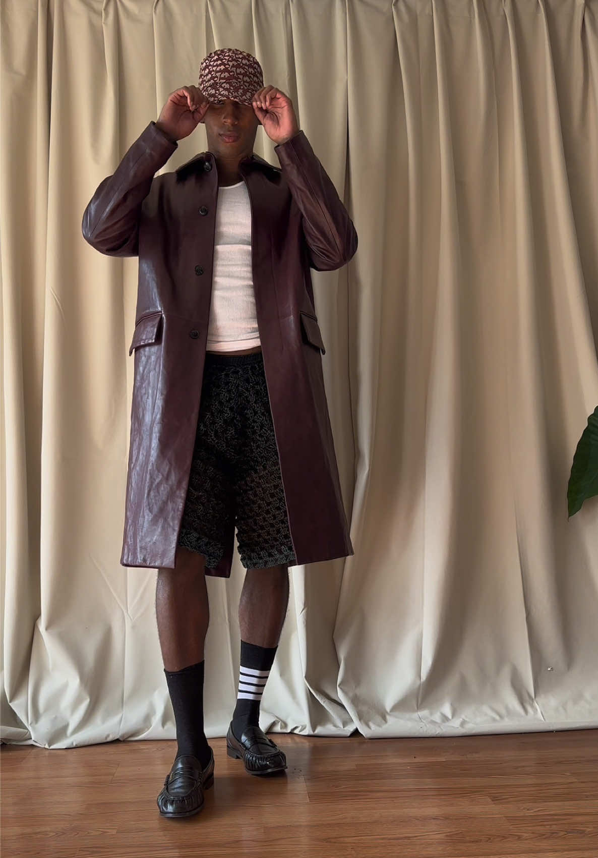 Second look is my favorite.  #crochettiktok #mensfashion #menstyle #mensoutfitideas #crochet 