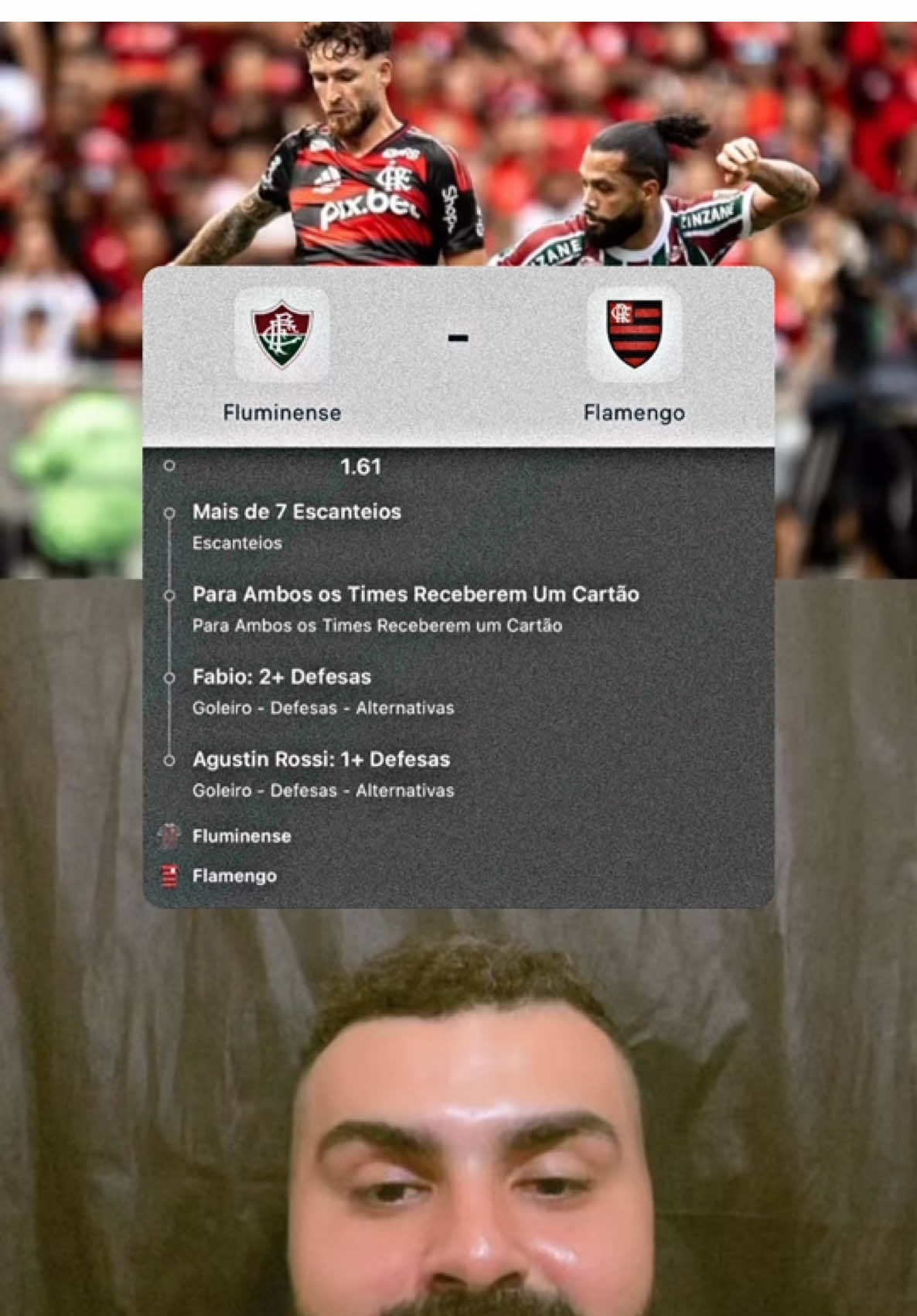 Vamos de Fla x Flu #tiktokesportes #futebol #palpites #brasileirao #flamengo 