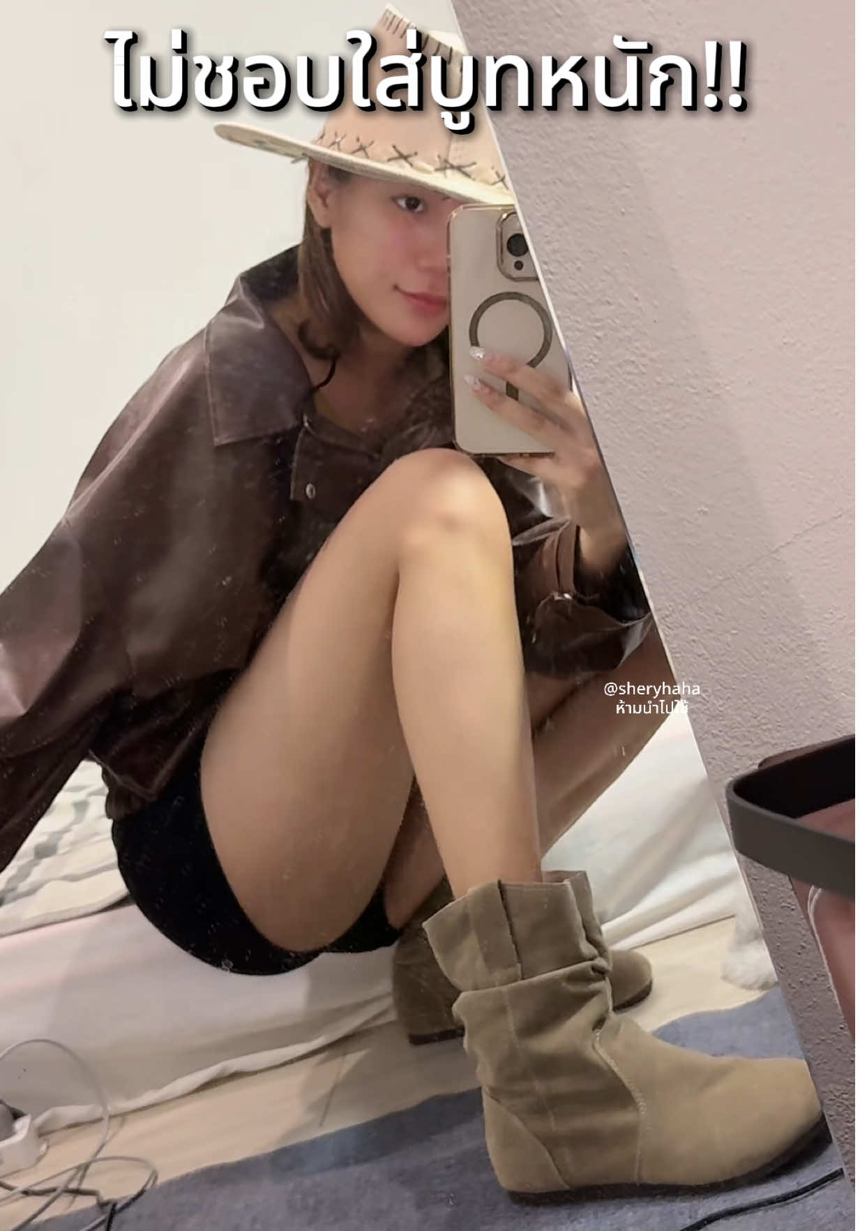 ตัวนี้แบบโคตรจะเบาอ่ะทุกคน #รองเท้าบู๊ท #รองเท้าบู๊ทน้ำหนักเบา #รองเท้าผู้หญิง #รองเท้าแฟชั่น #รองเท้าบูท 