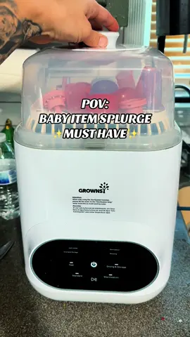 I’d buy this over and over! Wish I had for my first 2 kids 🍼 #bottlewasher #babyessentials #babybottlecleaner #babymusthaves #babyregistrymusthaves 