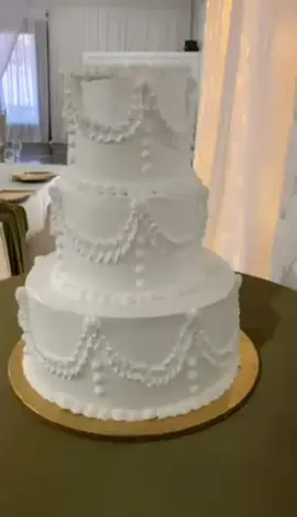 Wedding cake Wednesday presents  Elegance reimagined: a custom creation in collaboration with the bride and our chef, evoking a vintage, romantic charm. Congratulations Ashley & Johan💘. Cake: 3 tier custom vintage design. Servings: 90-110 Deliver :yes @divinovenue Flavor: white bavarian raspberry. #europeancakegalleryweddings #europeancake #engaged #vintagestyle #vintageheartcake           