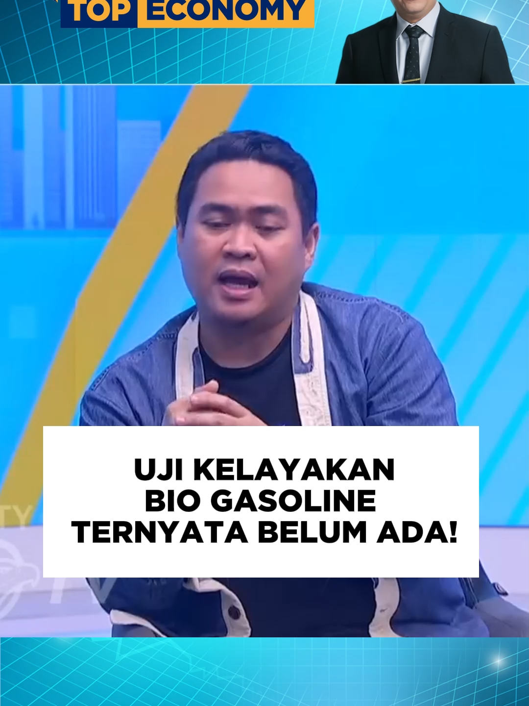 Muhammad Ikhlas Thamrin menyebut bahwa uji kelayakan gasoline hingga saat ini belum ada. Benarkah demikian? Selengkapnya di TOP ECONOMY dengan tema “BUKA FAKTA BBM BOBIBOS