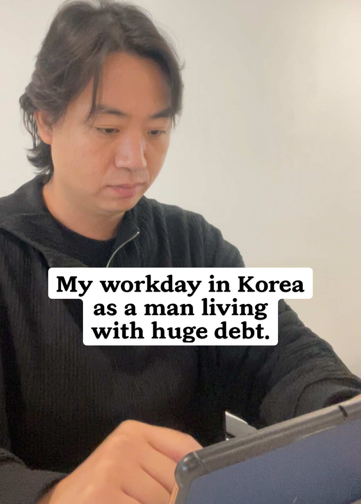 My workday in Korea as a man living with huge debt.. I finally started working again #reallife #budget #MyTenDollarLife #struggle #job 