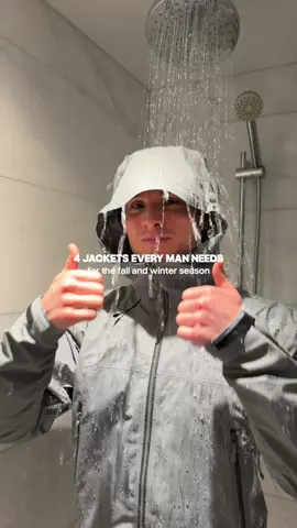 These are 4 jackets that every guy should have for the fall/winter season  #jackets #fashion #menstyle 