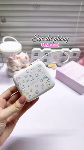 Mấy bà ơi, cái sạc dự phòng 10.000mAh này xịn thiệt sự luôn á. Đi máy bay vẫn mang lên được nha✈️#sacduphong#uneed#sacduphong10000mah#sacduphonguneed#phukiendienthoai 