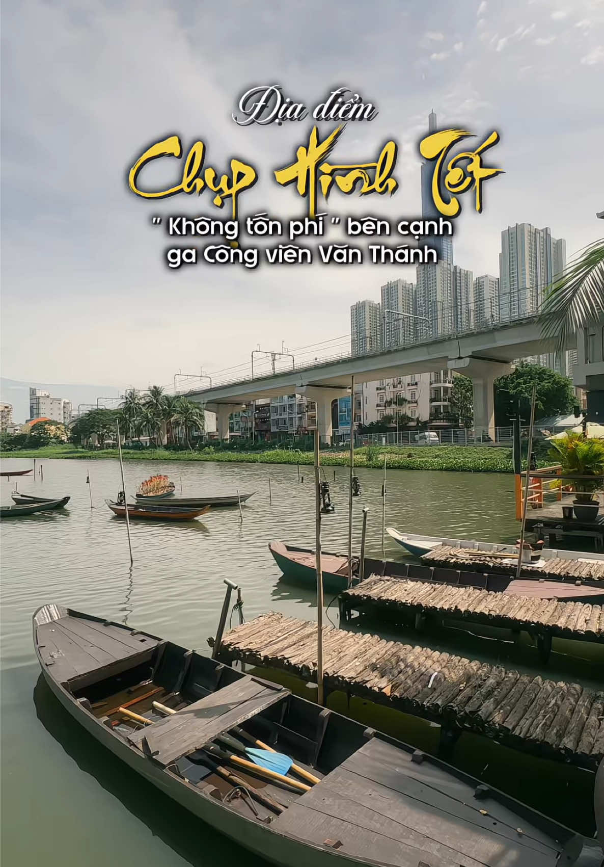 Một trong những địa điểm chụp áo dài siu đẹp #khudulichvanthanh #chupanhtet #tet #saigon #chupaodaitet 