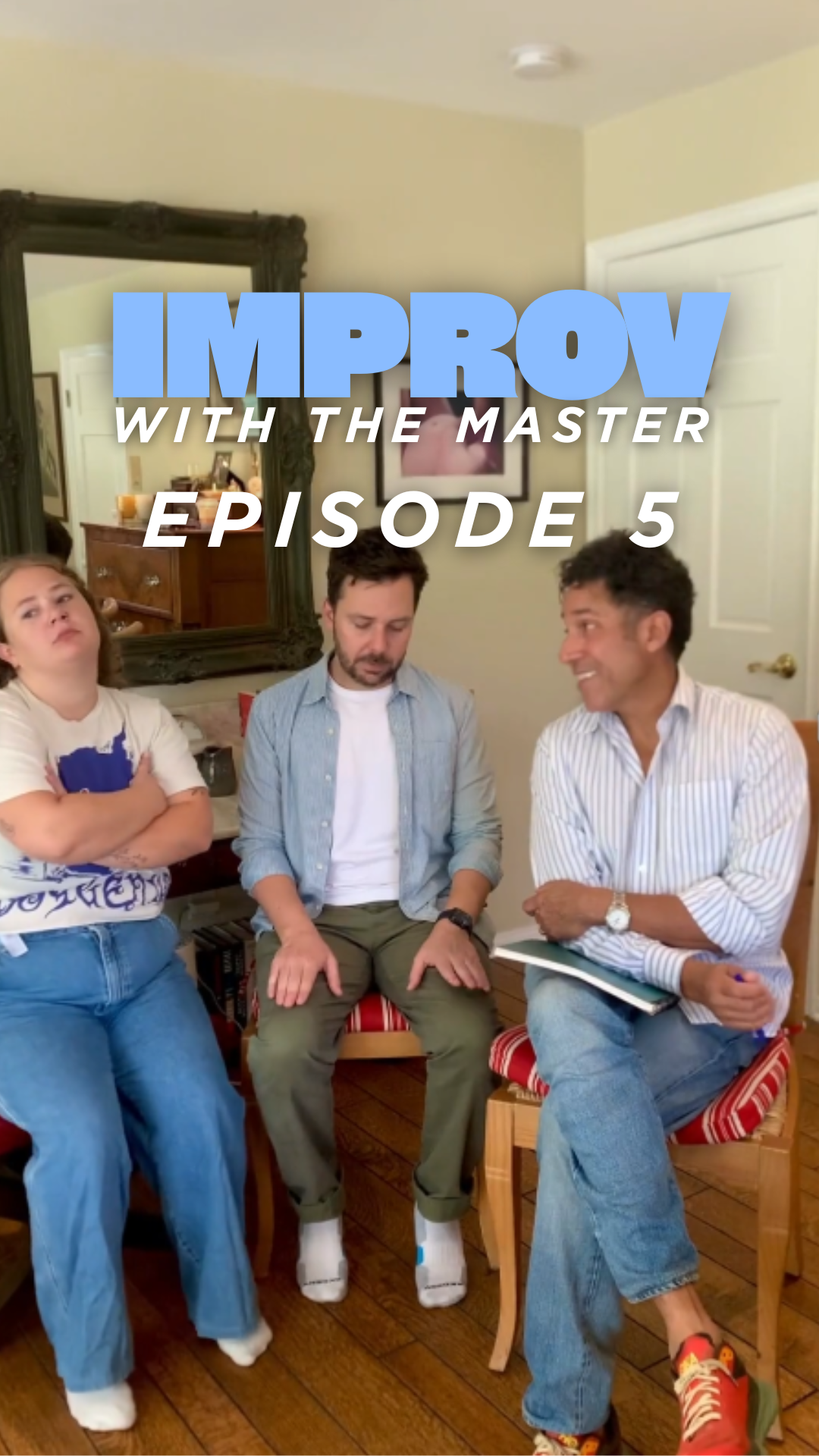 Season 1 Episode 5: Improv With the Master with Kate Hobson and Gabriel Tigerman #ImprovWithTheMaster #OscarNunez #ImprovComedy #SketchComedy #improv