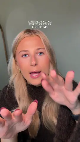 are these hot takes orrrrr ???? idk lmk😂😂  #deinfluencing #christmaslist #christmasgifts #notworthit 