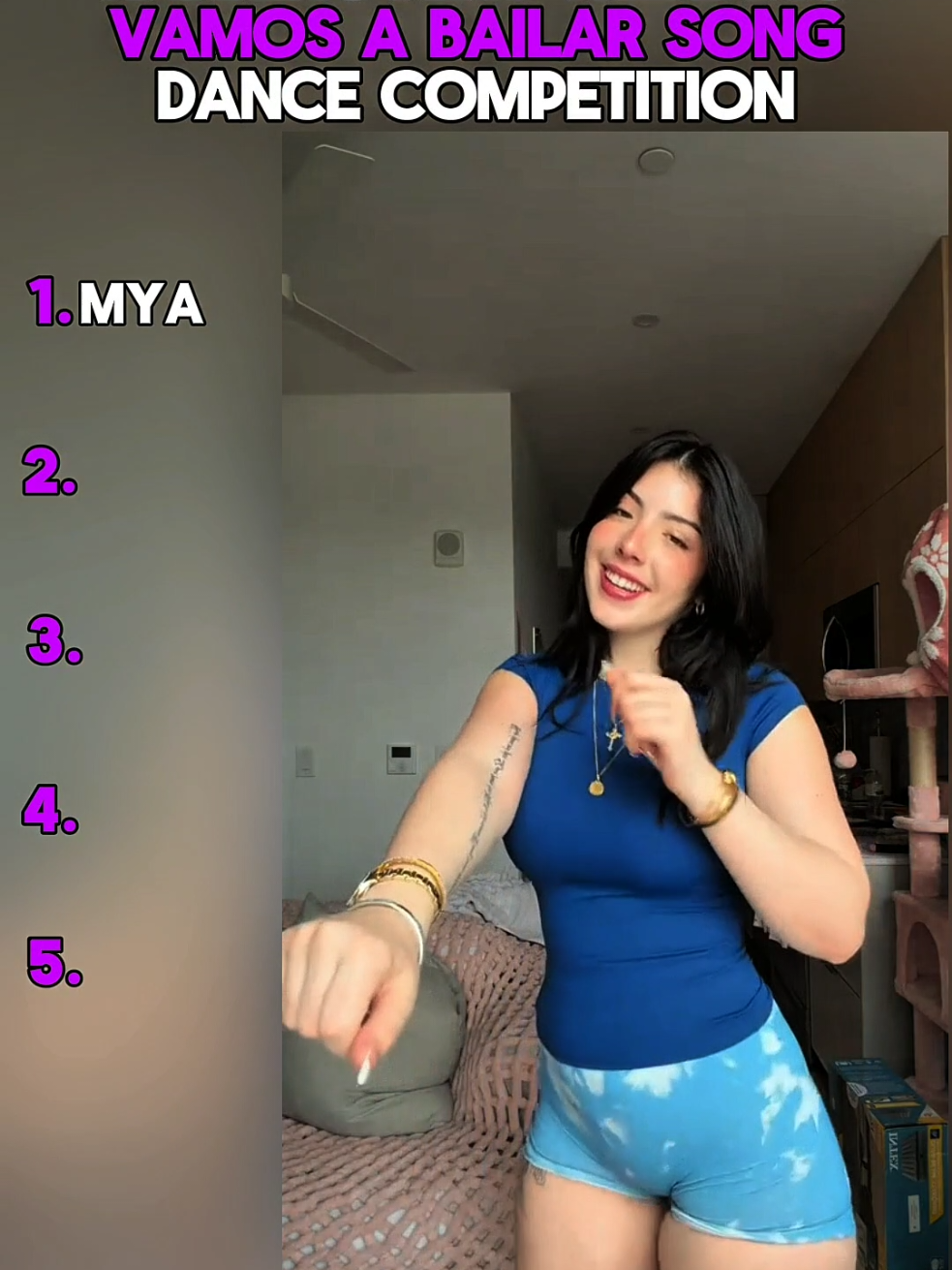 Ranking New Trending Vamos a bailar song Dance Competition ❤️‍🔥📈 🥵 #foryou #raking #videoviral #dancechallenge #foryoupage  @Mya SUPER secret @elisa💅🏻 @valentini @dany.gis🎀⚽️ @giu💋 