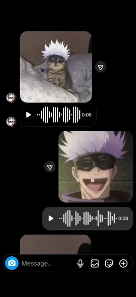 jujutsu kaisen cats vs one tooth voiced by me hahaha #anime #jjk #voiceover #animeedit #fyp 