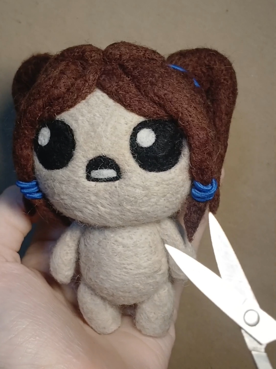 заказать фигурку можно тут - тгк: feltedisaac  #айзек #foryoupage #bindingofisaac #tboi #isaac#fyp 