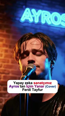 Ferdi Tayfur İçim Yanar yapay zeka sanatçımız Ayros tarafından coverlandi. Mükemmel bir çalışma oldu. #ferditayfur #cover #arabesk #ayros #yapayzeka