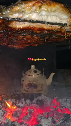 طلعات البر مشاوي 🔥#طلعات #مشاوي #البر #نار #جمر 