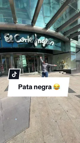 La primera vez que yo fui a Madrid 😂 #elcorteingles #patanegra #madrid #melody #humor 