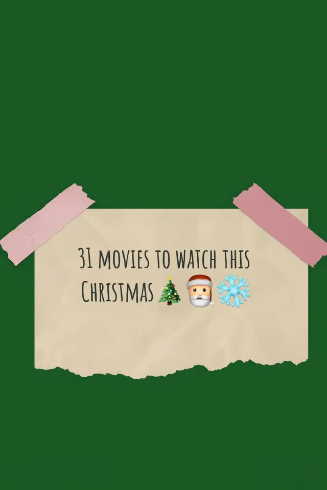 Looking for the perfect movies to watch this Christmas? 🎅✨ I made this aesthetic list so you can enjoy a magical holiday season filled with cozy vibes, hot chocolate, and Christmas classics 🎄❄️ Save this video and start your 31-day countdown! ❤️🍿 #movielist #movietok #31daychallenge #countdowntochristmas #christmasszn 