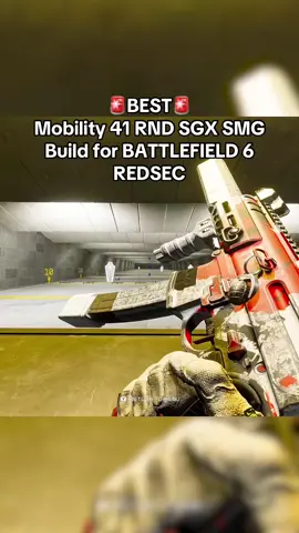 BEST SGX SMG CLASS for Battlefield 6 REDSEC try it out! 🔥 #battlefield #battlefield6 #build #gaming #fyp 